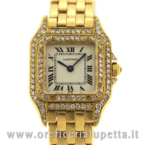 orologi cartier con brillanti